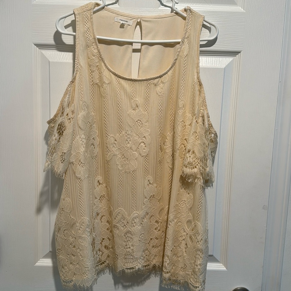 Maurice’s cold shoulder top